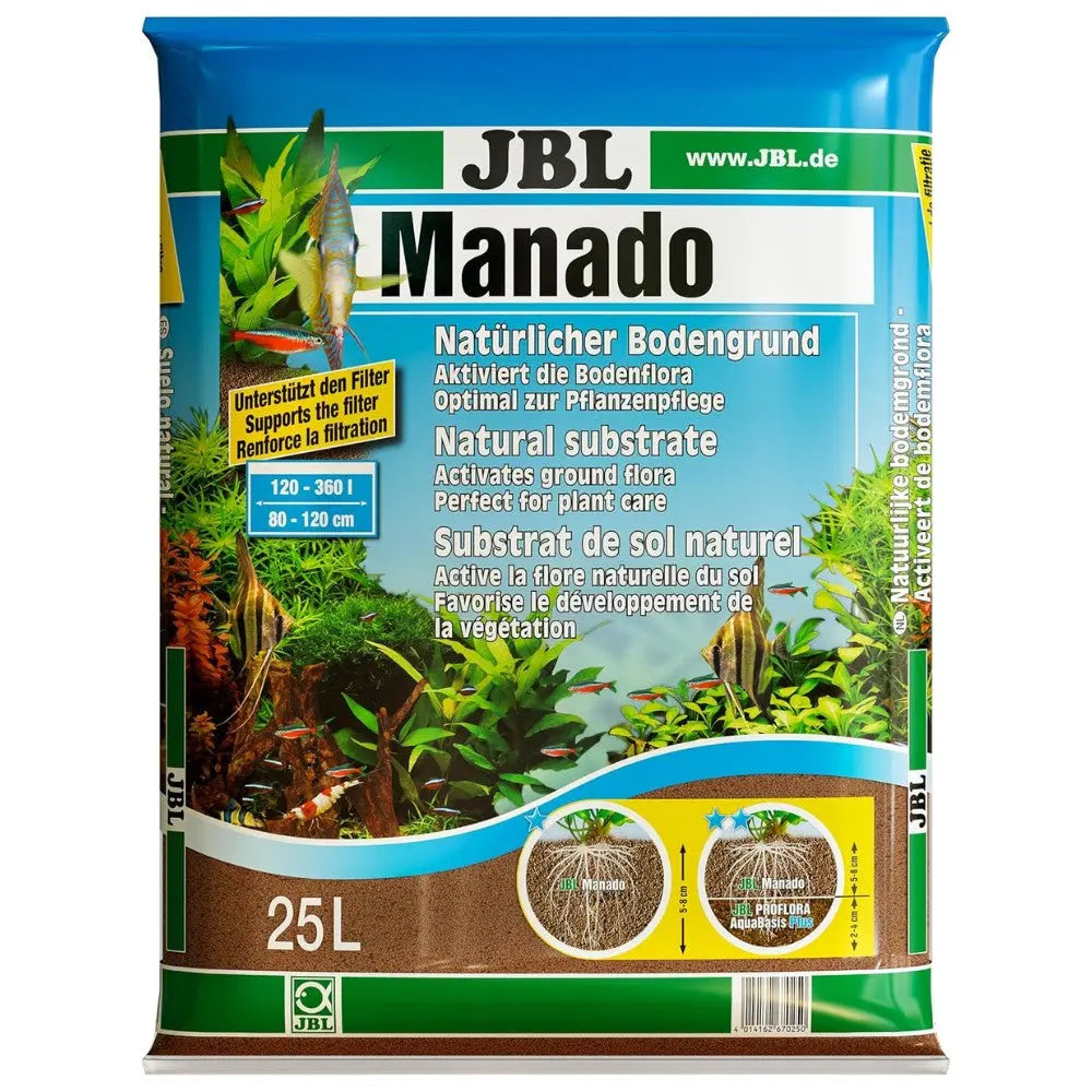 JBL Sustrato Manado para Acuarios de Agua Dulce con Plantas Naturales al mejor precio -todoastorenimal.com