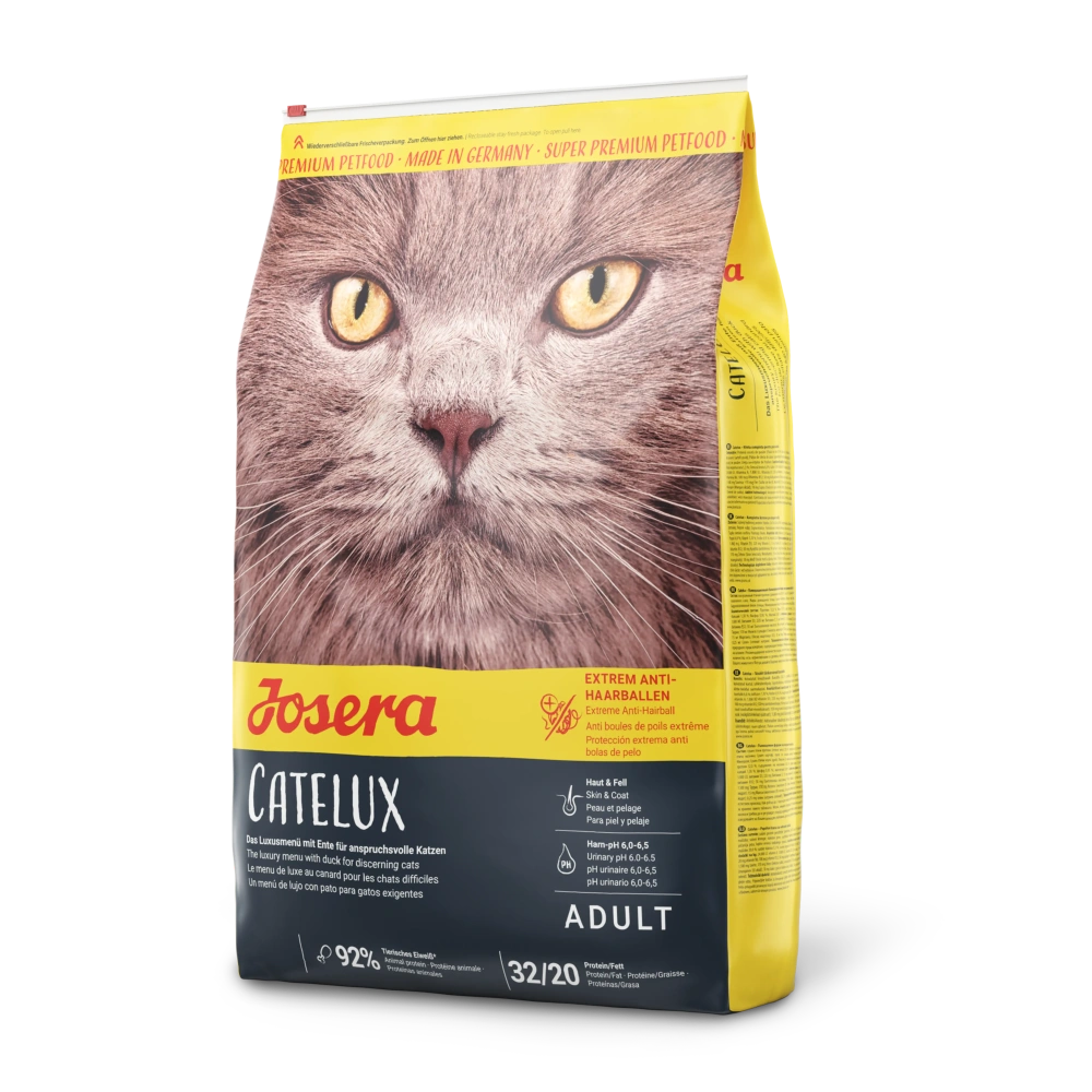 Josera Catelux Pato y Patatas Pienso para Gatos al mejor precio -todoastorenimal.com