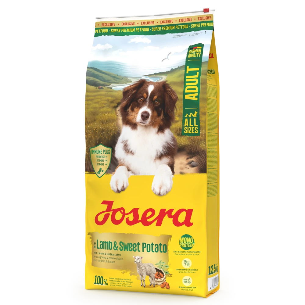 Josera Cordero y Batata Pienso Sin Cereales para Perros al mejor precio -todoastorenimal.com
