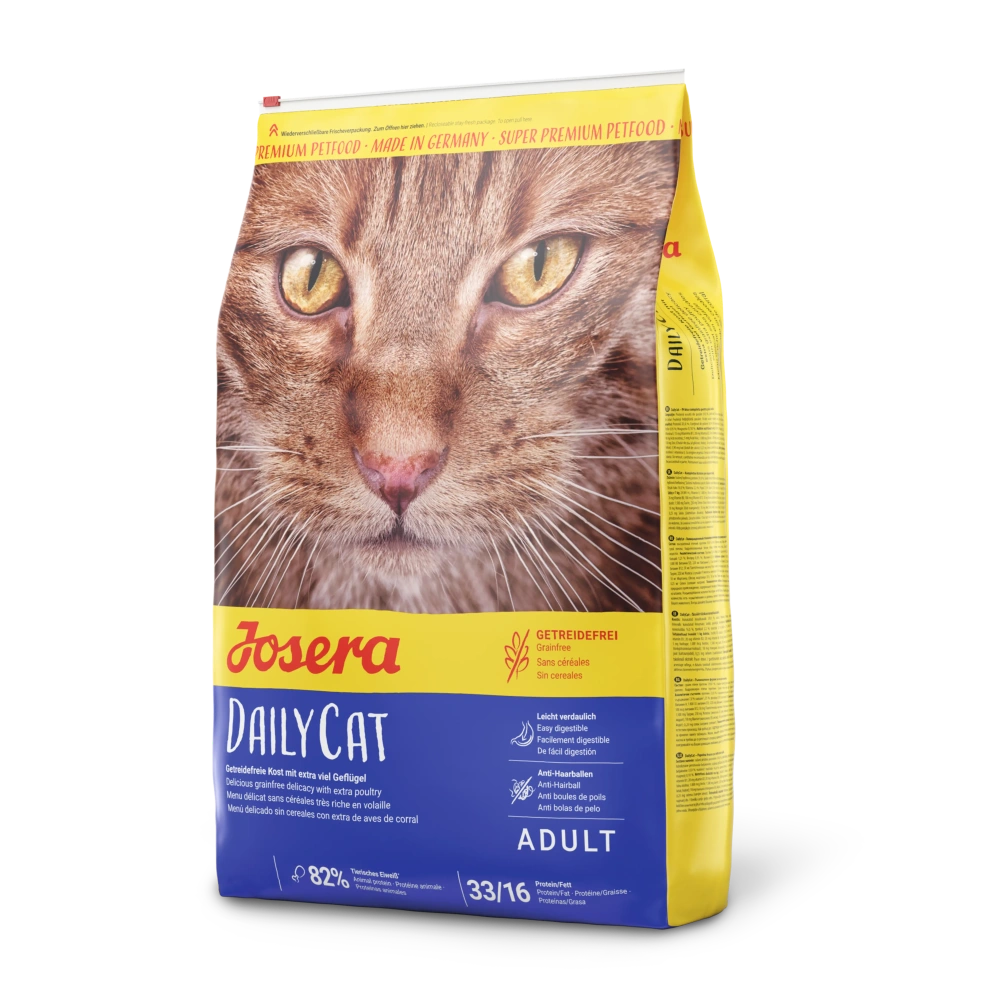 Josera DailyCat Aves de Corral Sin Cereales Pienso para Gatos al mejor precio -todoastorenimal.com