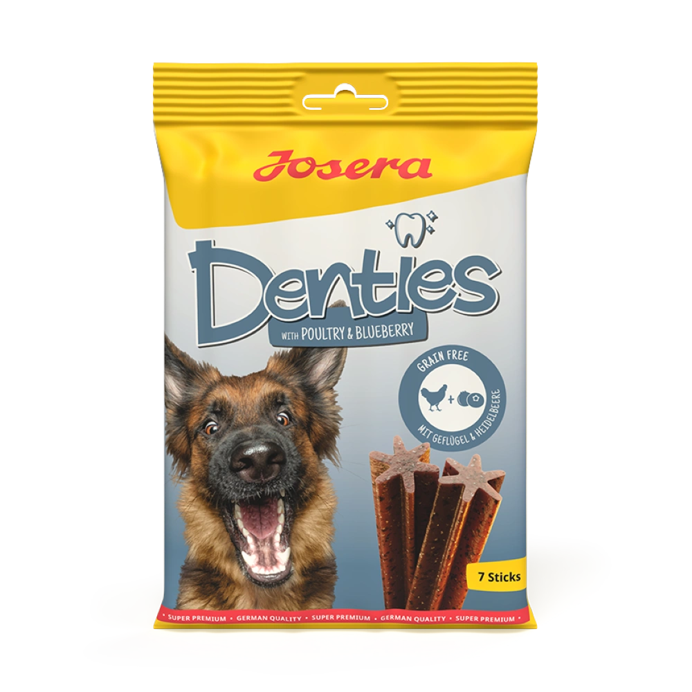 Josera Denties 180 g Snack Premium Sin Cereales para Perros al mejor precio -todoastorenimal.com