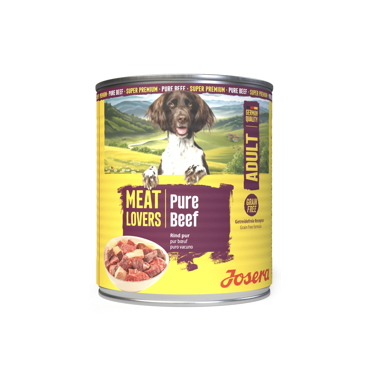 Josera Meat Lovers Pura Ternera Comida Húmeda para Perros al mejor precio -todoastorenimal.com