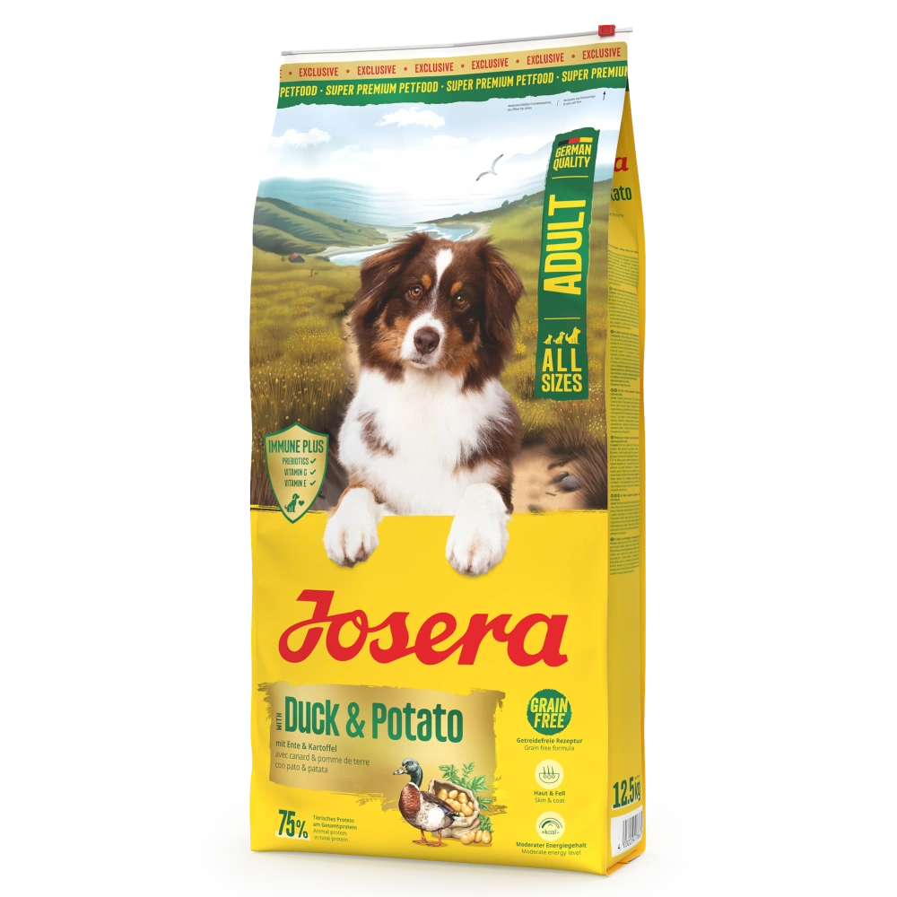 Josera Pato y Patata Pienso Sin Cereales para Perros al mejor precio -todoastorenimal.com