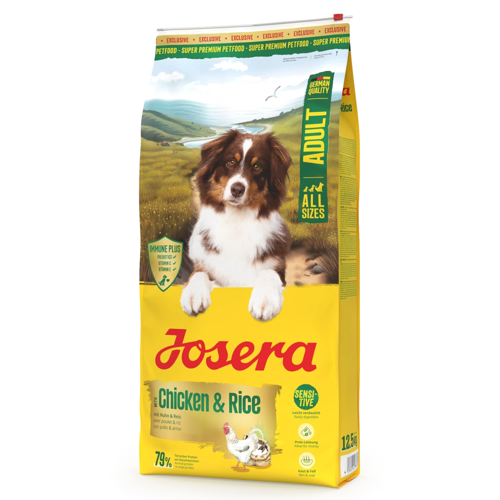 Josera Pollo y Arroz Sensitive Pienso Sin Gluten para Perros al mejor precio -todoastorenimal.com