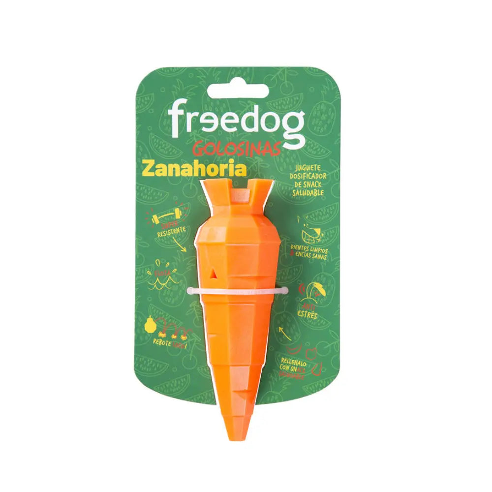 Juguete Golosina Zanahoria 14,2 cm Freedog al mejor precio -todoastorenimal.com