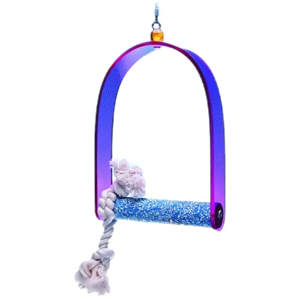 Juguete Pájaro Columpio Acrylic Grande 36,5 cm al mejor precio -todoastorenimal.com