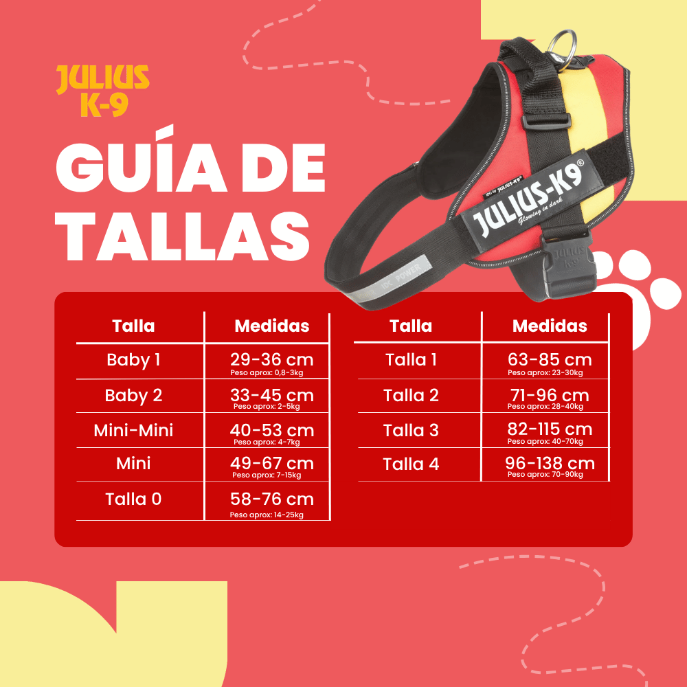 Julius K9 Arnés Selección Española para Perros al mejor precio -todoastorenimal.com