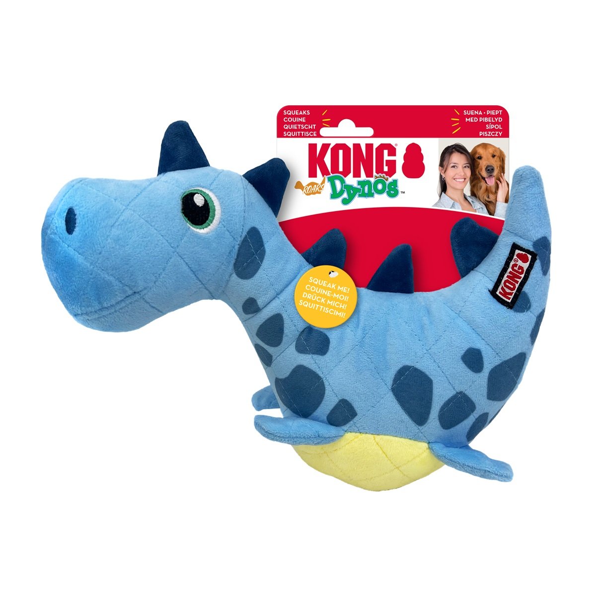 Kong Dynos Roars Blue M/L Juguete para Perros al mejor precio -todoastorenimal.com