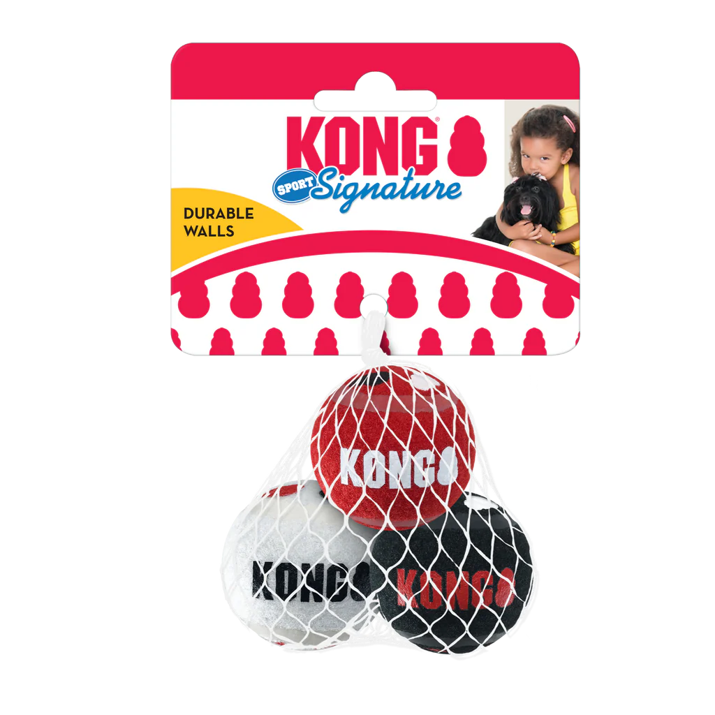 Kong Signature Sport Balls Juguete para Perros al mejor precio -todoastorenimal.com