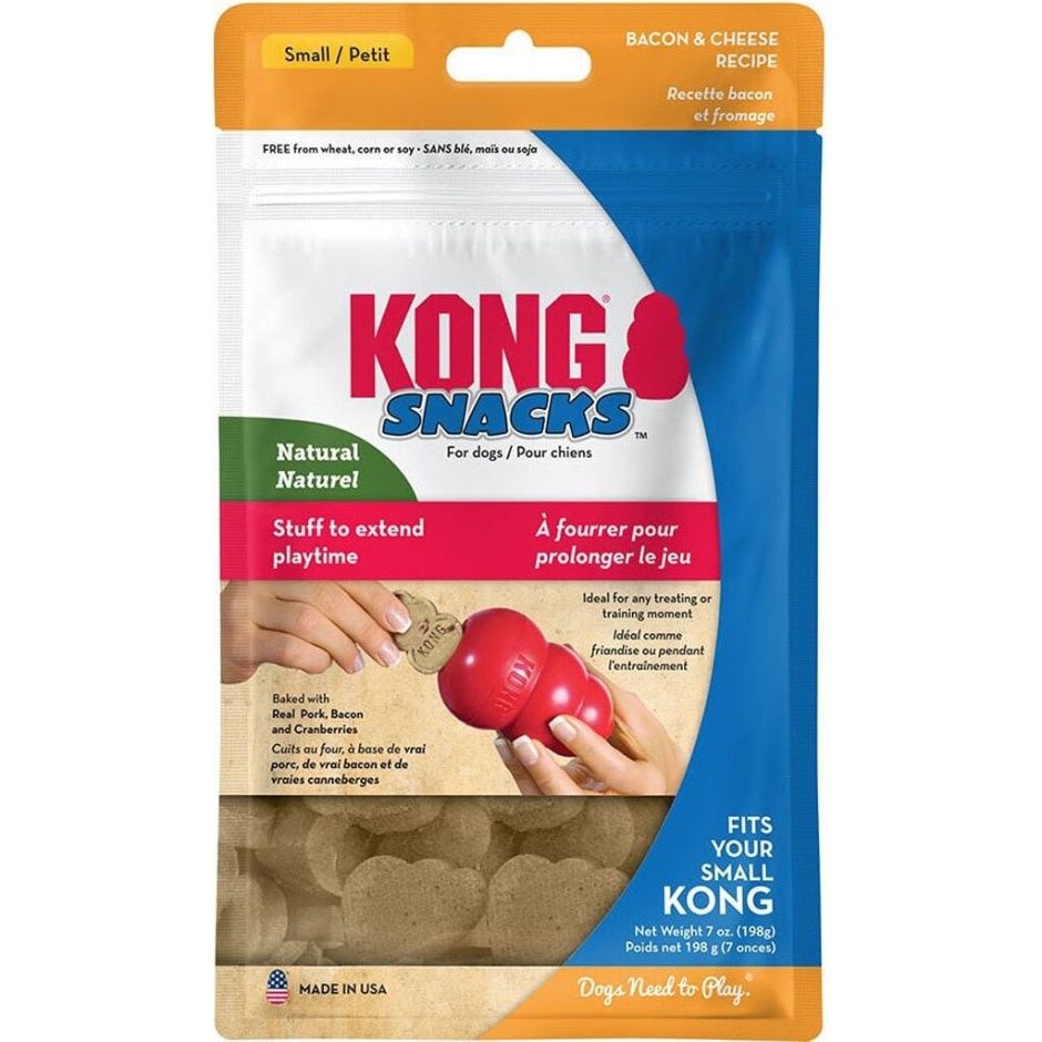 Kong Snacks Galletas Naturales para Perros de Bacon y Queso para Perros al mejor precio -todoastorenimal.com
