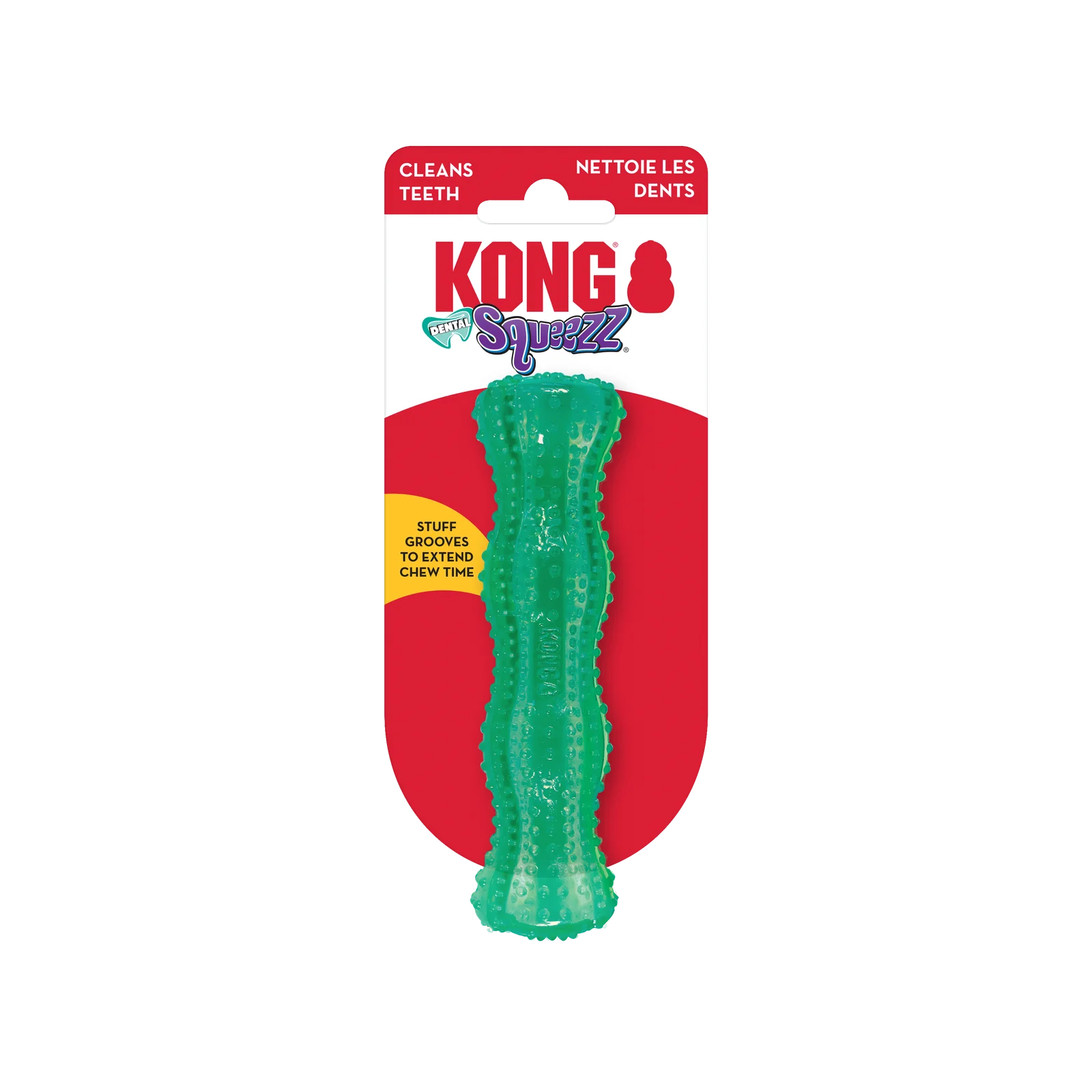 Kong Squeezz Dental Stick M Juguete para Perros al mejor precio -todoastorenimal.com