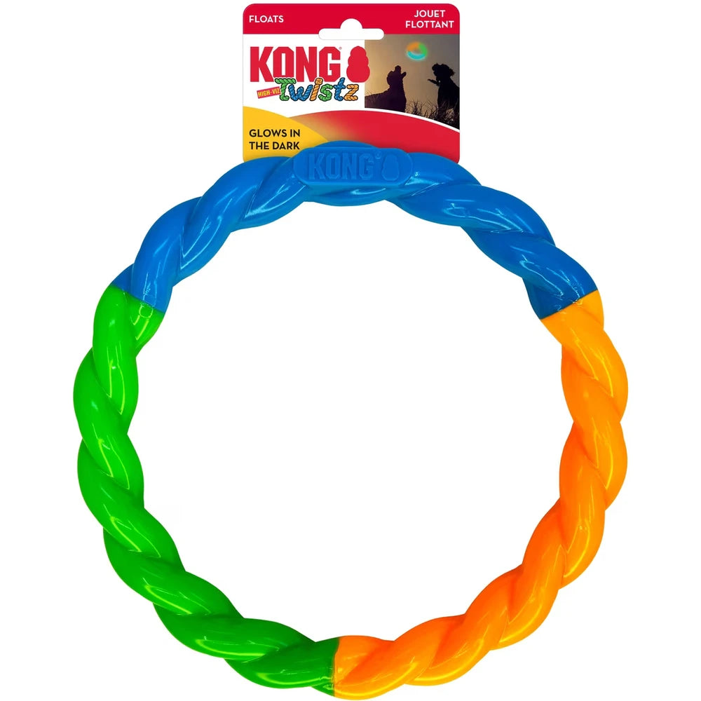 Kong Twistz High-Viz Juguete Reflectante para Perros al mejor precio -todoastorenimal.com