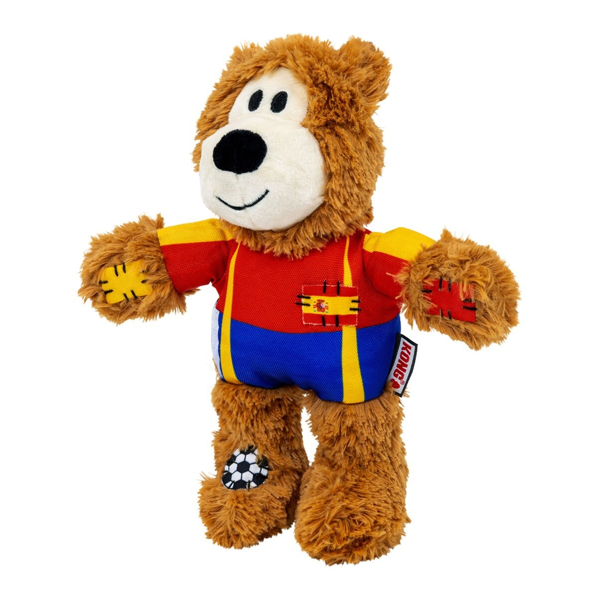 Kong Wild Knots Sport Bear Oso Selección Española | Especial Mundial 2026 al mejor precio -todoastorenimal.com