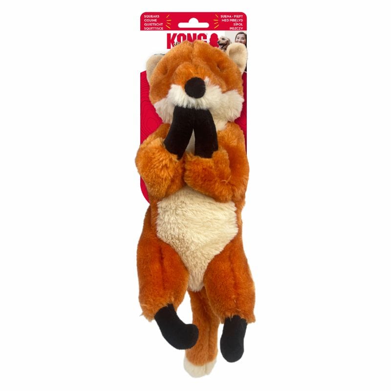 Kong Wild Low Stuff Fox M Juguete para Perros al mejor precio -todoastorenimal.com