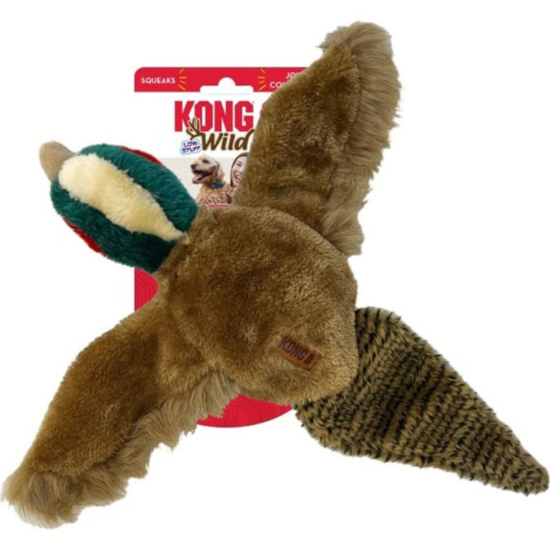 Kong Wild Low Stuff Peluche Faisán M Juguete para Perros al mejor precio -todoastorenimal.com