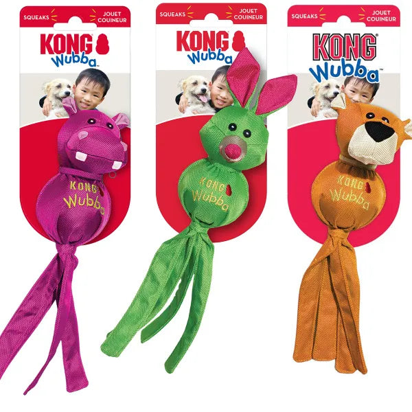 Kong Wubba Friend Ballisstic L Juguete para Perros 1 ud al mejor precio -todoastorenimal.com