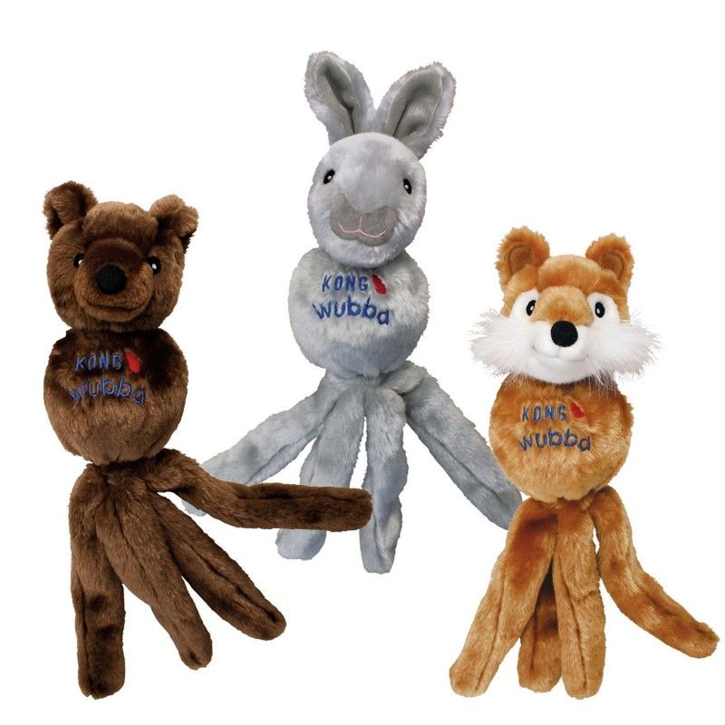 Kong Wubba Friend Grande Juguete para Perros 1 ud al mejor precio -todoastorenimal.com