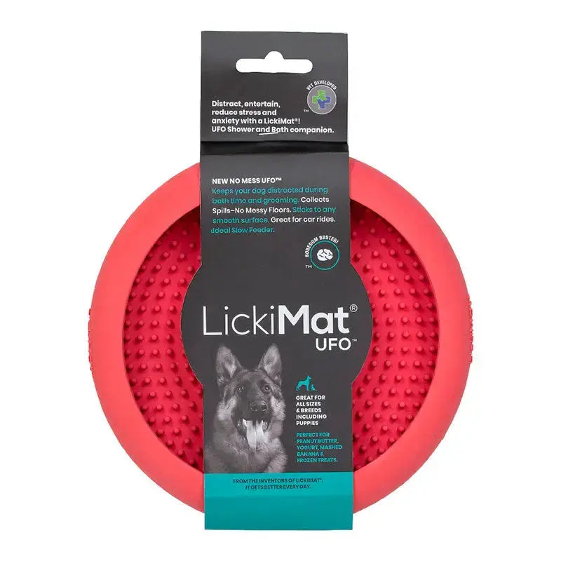Lickimat Perro Ufo Rosa 4X18X18Cm GLORIA PETS S.L.