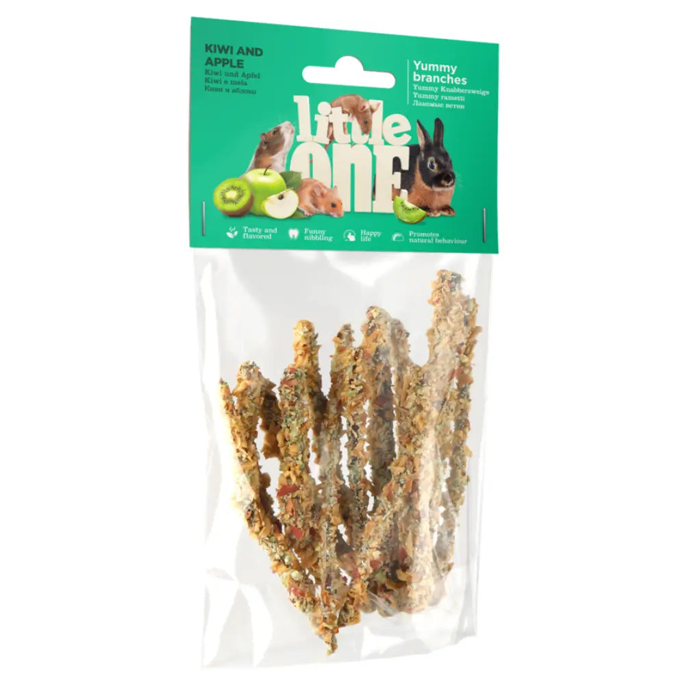 Little One Snack Roedores Ramas Kiwi y Manzana 35 g al mejor precio -todoastorenimal.com