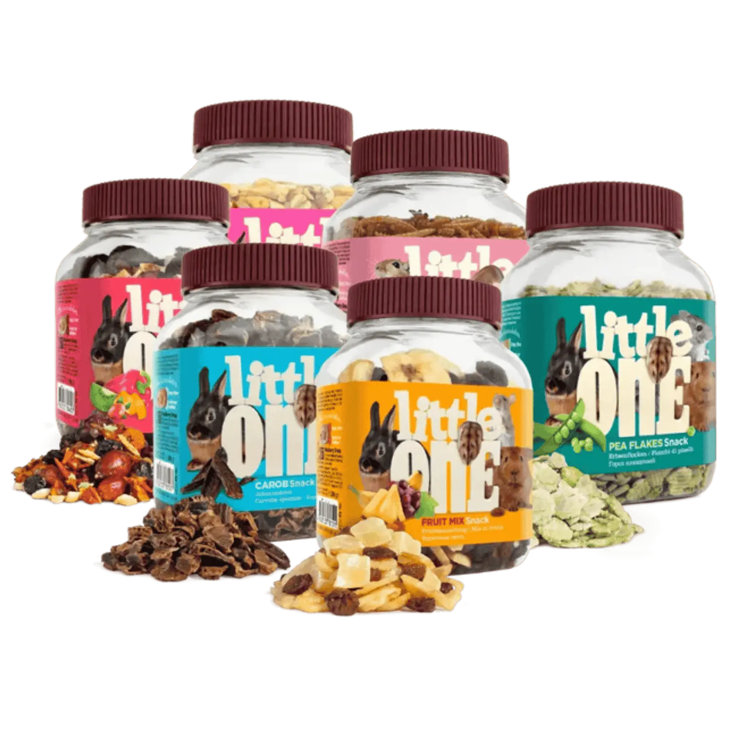 Little One Snacks Naturales para Roedores - Variedad de Sabores Nutritivos y Saludables al mejor precio -todoastorenimal.com