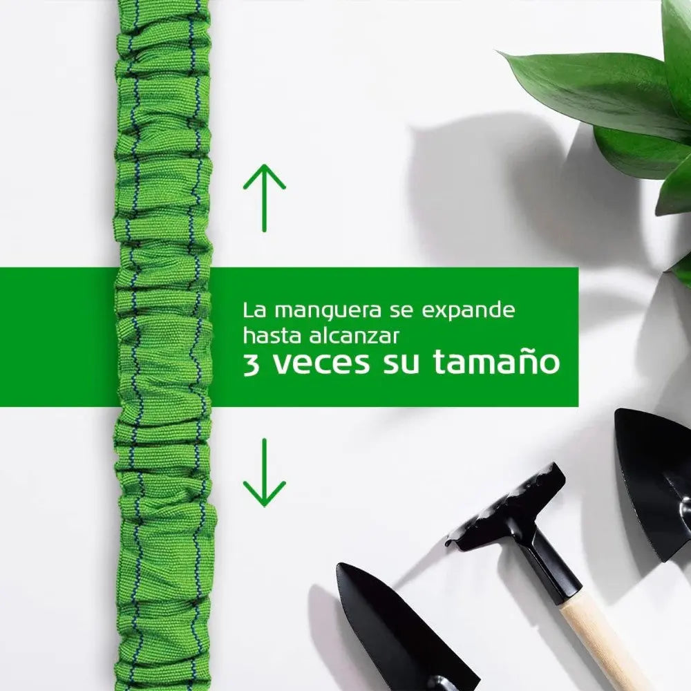 Manguera Extensible Verde 15Mmx15M Xpansy Basic al mejor precio -todoastorenimal.com