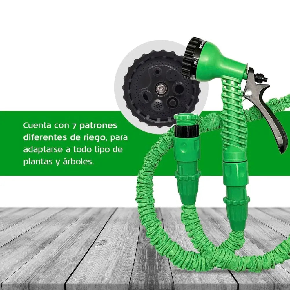 Manguera Extensible Verde 15Mmx15M Xpansy Basic al mejor precio -todoastorenimal.com