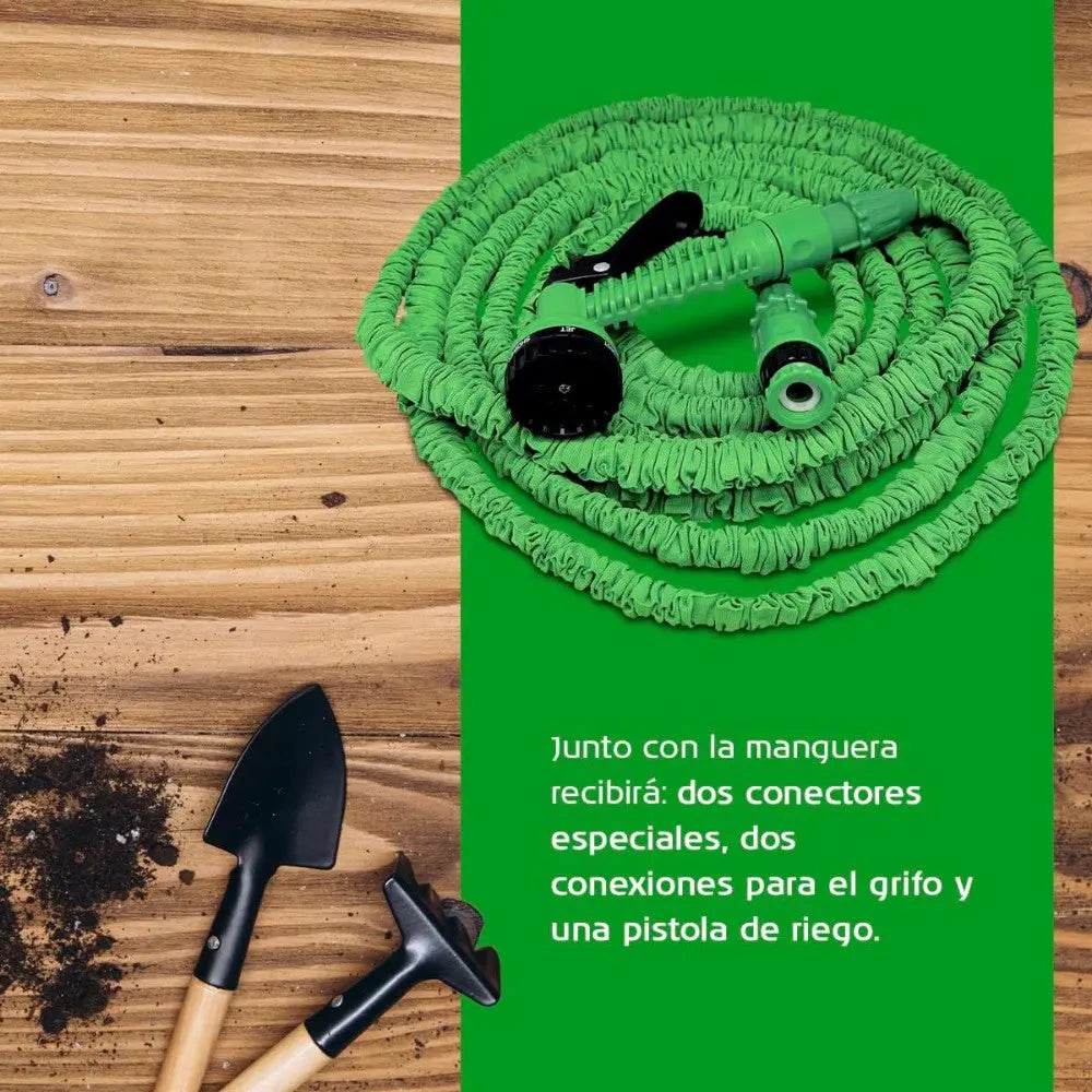 Manguera Extensible Verde 15Mmx15M Xpansy Basic al mejor precio -todoastorenimal.com