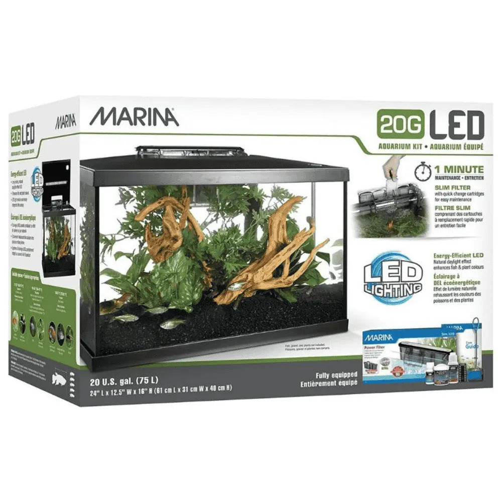 Marina Lux Kit Acuario 75 L al mejor precio -todoastorenimal.com