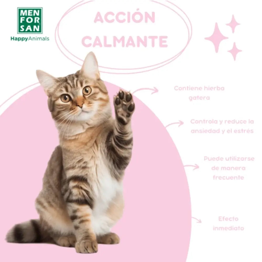 Menforsan Antiestres Gatos 125 ml al mejor precio -todoastorenimal.com