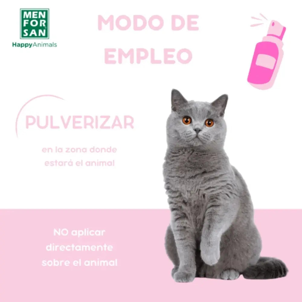 Menforsan Antiestres Gatos 125 ml al mejor precio -todoastorenimal.com