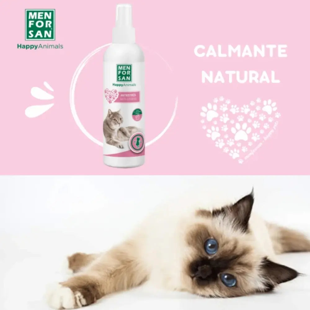 Menforsan Antiestres Gatos 125 ml al mejor precio -todoastorenimal.com