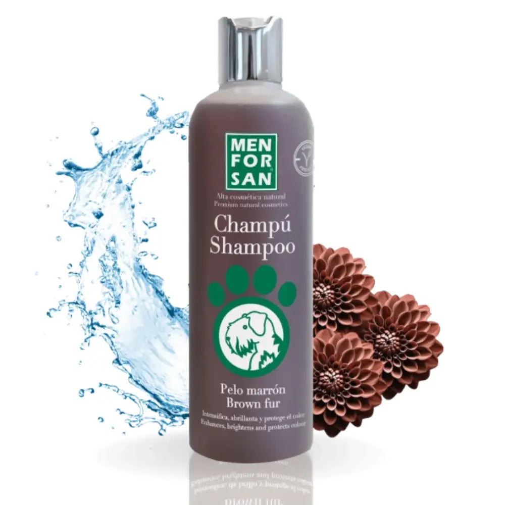 Menforsan Champú Pelo Marrón 300 ml al mejor precio -todoastorenimal.com