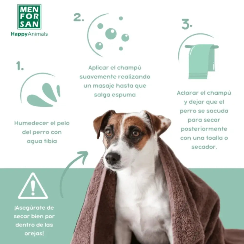 Menforsan Champú Repelente Citronela Perros al mejor precio -todoastorenimal.com
