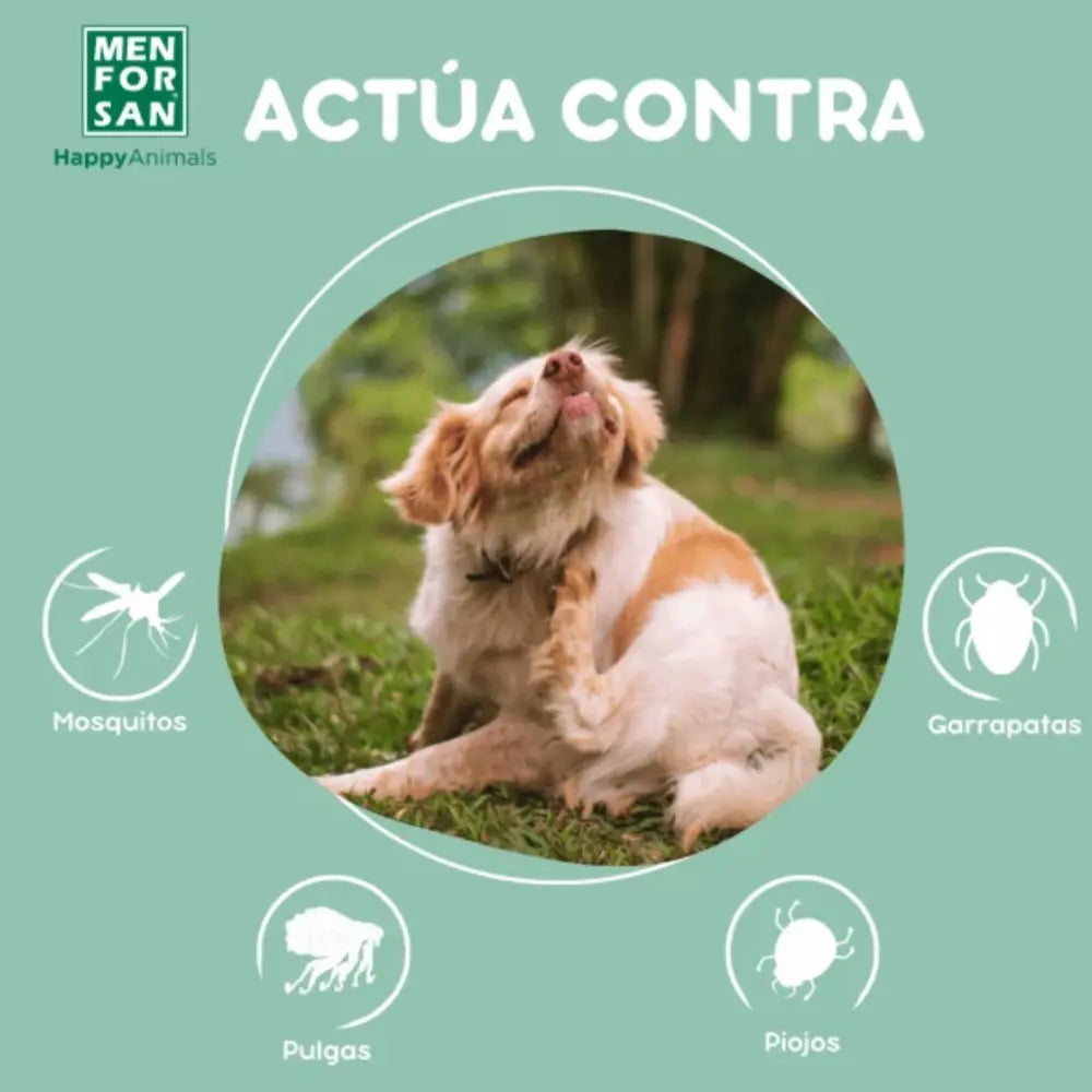 Menforsan Champú Repelente Citronela Perros al mejor precio -todoastorenimal.com