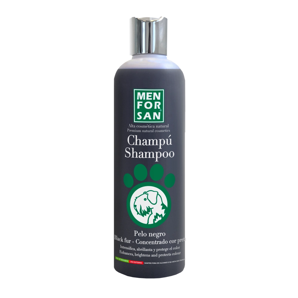 Menforsan Champú Pelo Negro 300 ml al mejor precio -todoastorenimal.com