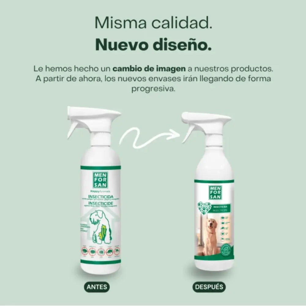 Menforsan Insecticida Perro 750 ml Spray al mejor precio -todoastorenimal.com