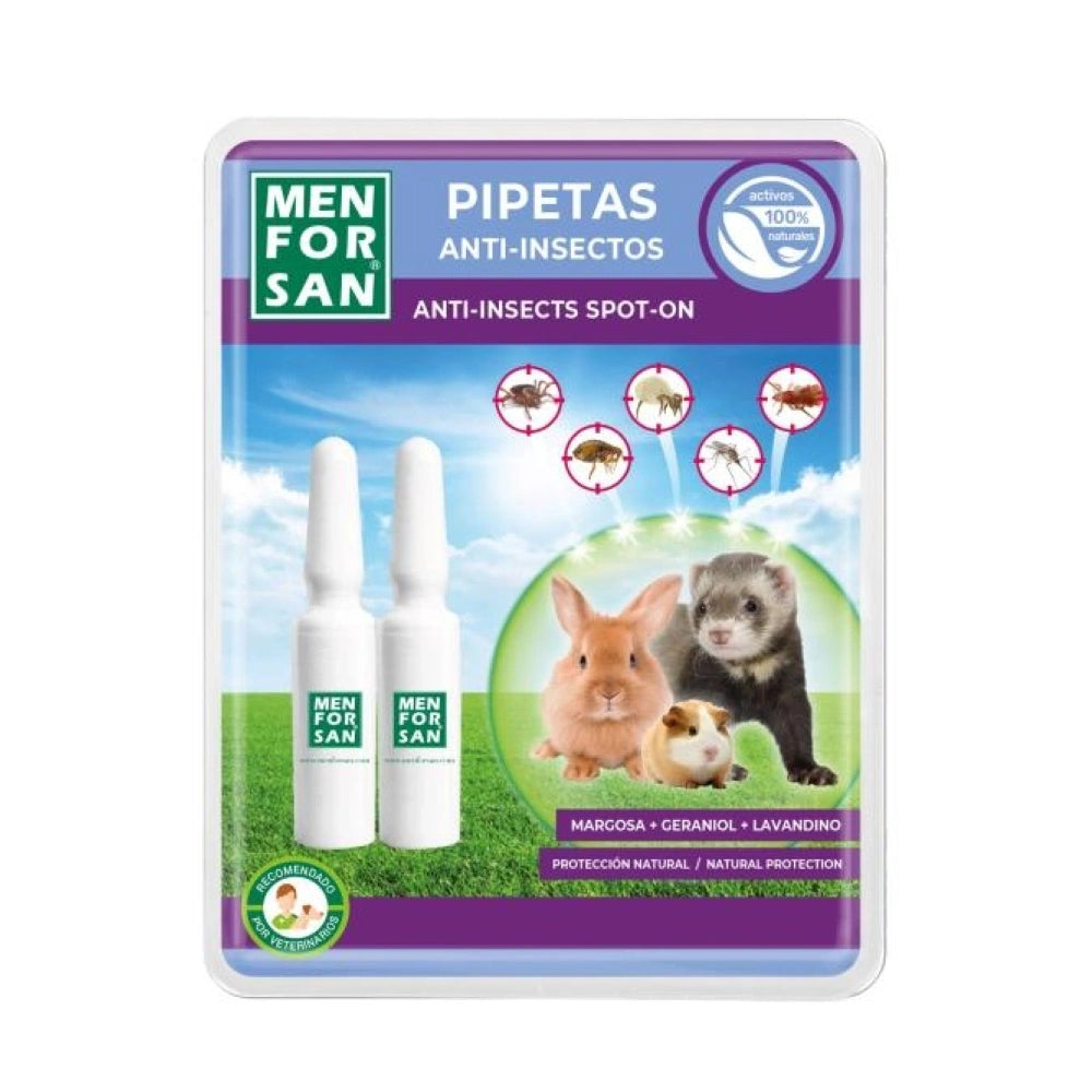 Menforsan Pipeta Antiinsectos para Roedores, Conejos y Hurones al mejor precio -todoastorenimal.com