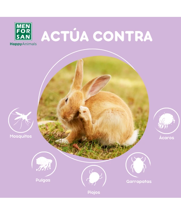 Menforsan Pipeta Antiinsectos para Roedores, Conejos y Hurones al mejor precio -todoastorenimal.com