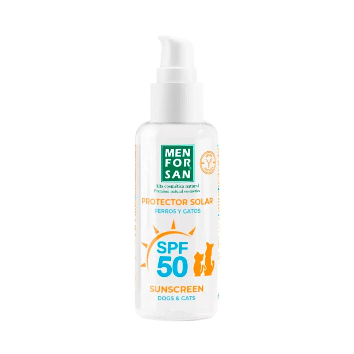 Menforsan Protector Solar Factor 50+ para Perros y Gatos Crema Sol 60 ml al mejor precio -todoastorenimal.com