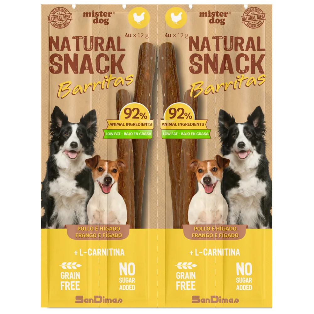 Mister Dog Snack Natural para Perros al mejor precio -todoastorenimal.com