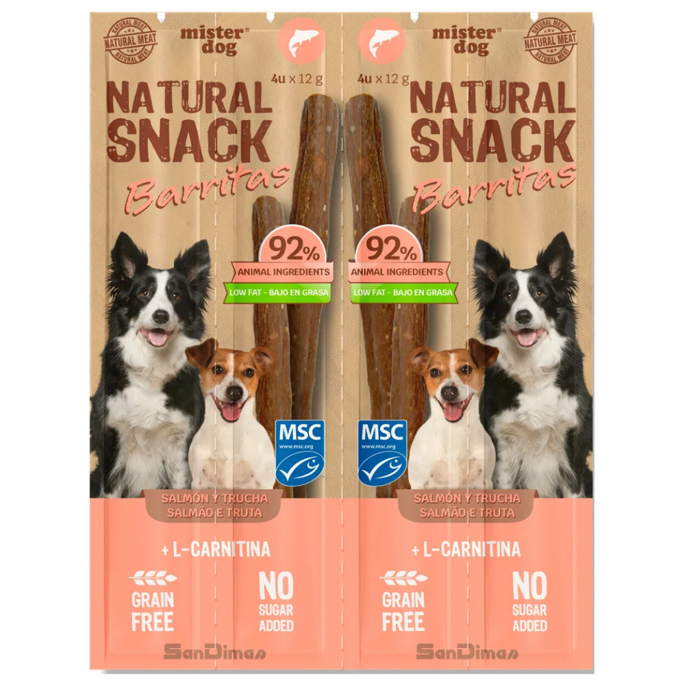 Mister Dog Snack Natural para Perros al mejor precio -todoastorenimal.com