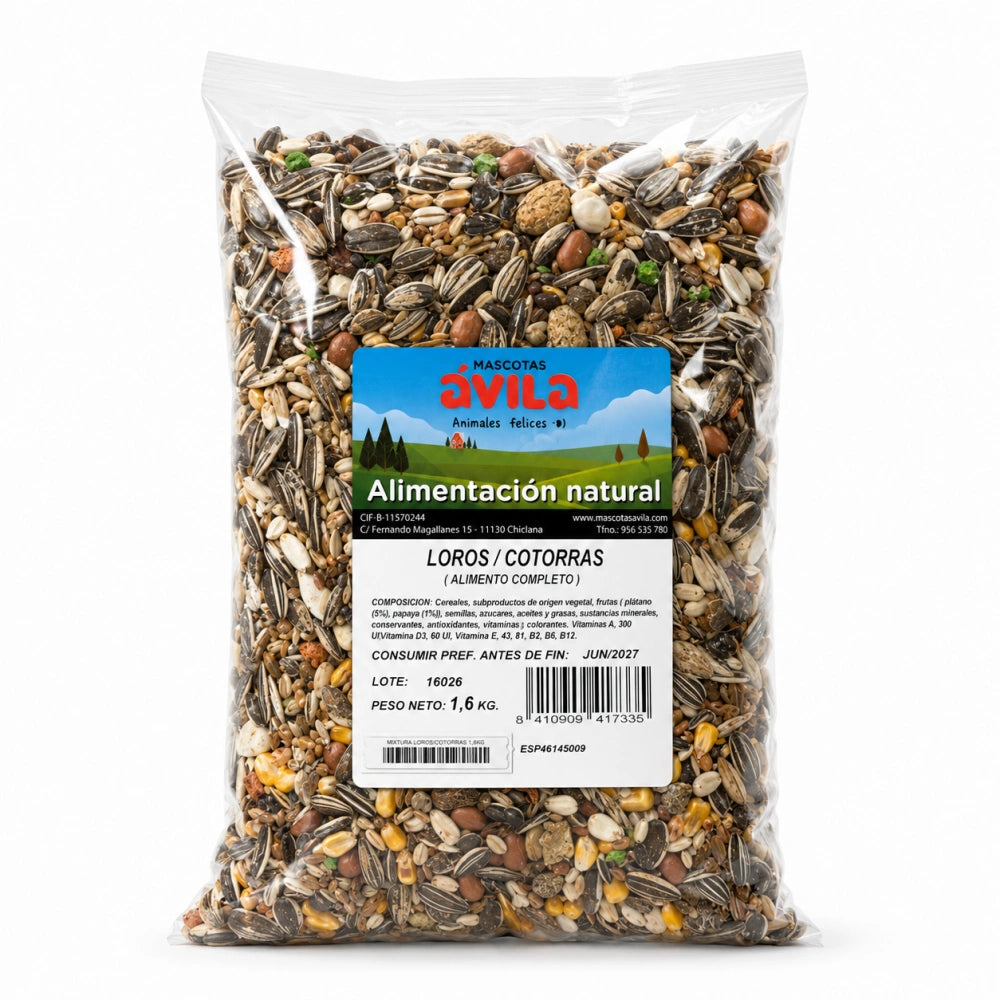 Mixtura Loros/Cotorras Sinfonia Bolsa al mejor precio -todoastorenimal.com