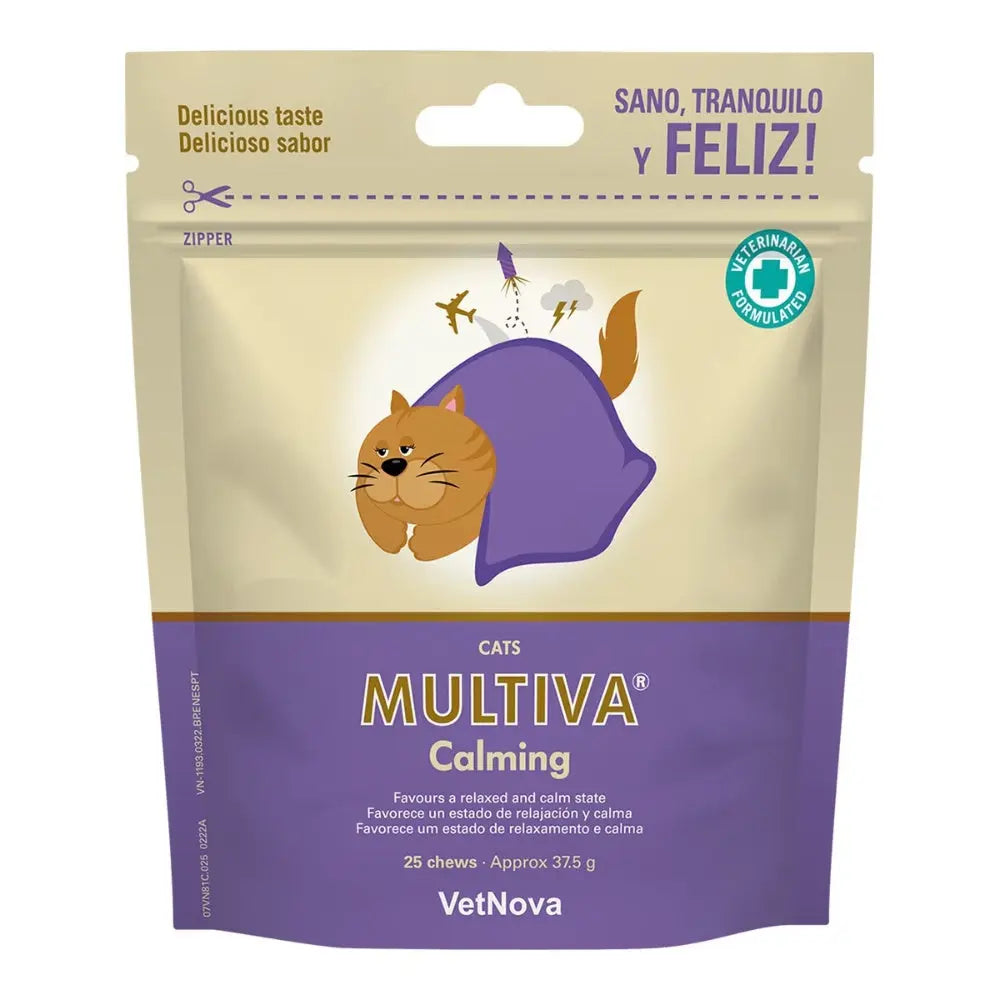 Multiva Calming Gatos 25 Uds. (Relax) al mejor precio -todoastorenimal.com