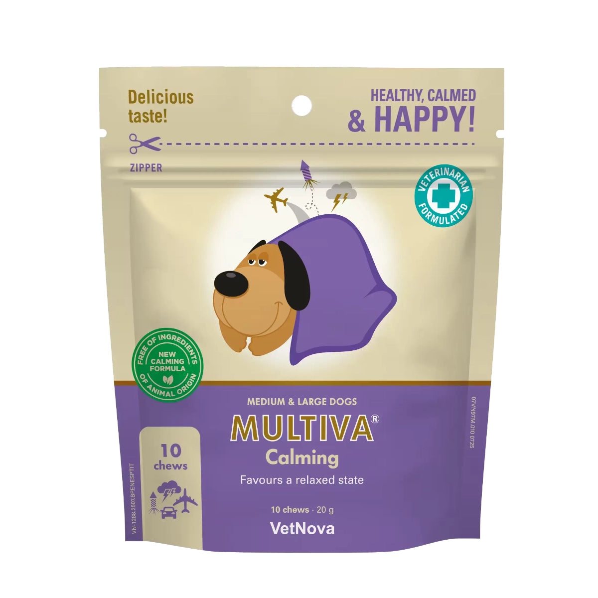 Multiva Calming Perros Medianos y Grandes al mejor precio -todoastorenimal.com