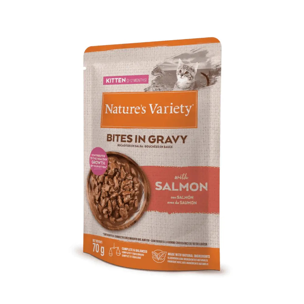 Nature'S Variety Bocaditos en Salsa para Gatitos 70 g al mejor precio -todoastorenimal.com