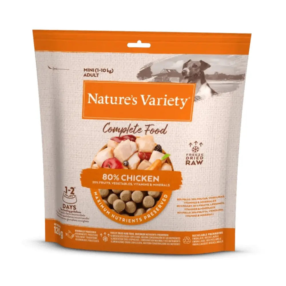 Nature'S Variety Complete Food Mini Pienso Liofilizado para Perros al mejor precio -todoastorenimal.com