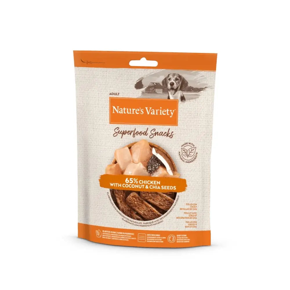 Nature'S Variety Superfood Snacks Naturales para Perros 85 g al mejor precio -todoastorenimal.com