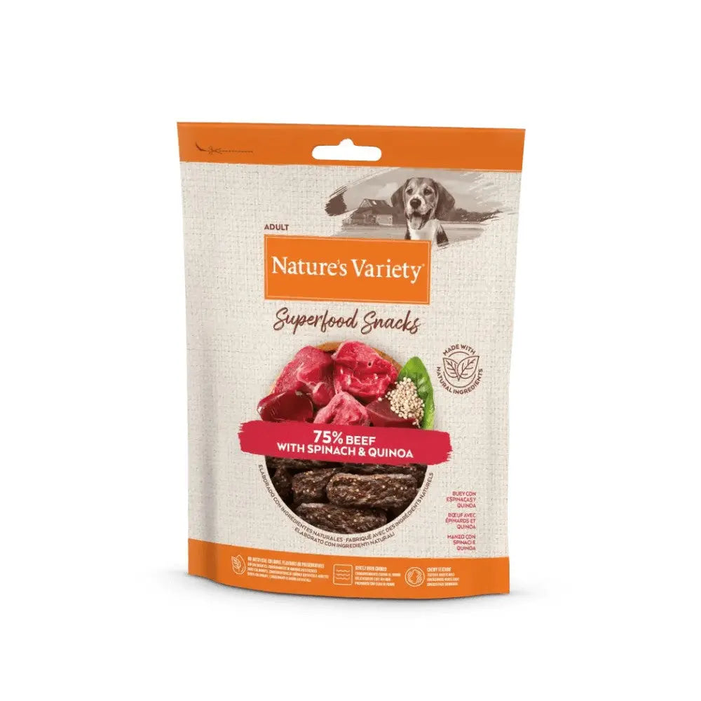 Nature'S Variety Superfood Snacks Naturales para Perros 85 g al mejor precio -todoastorenimal.com