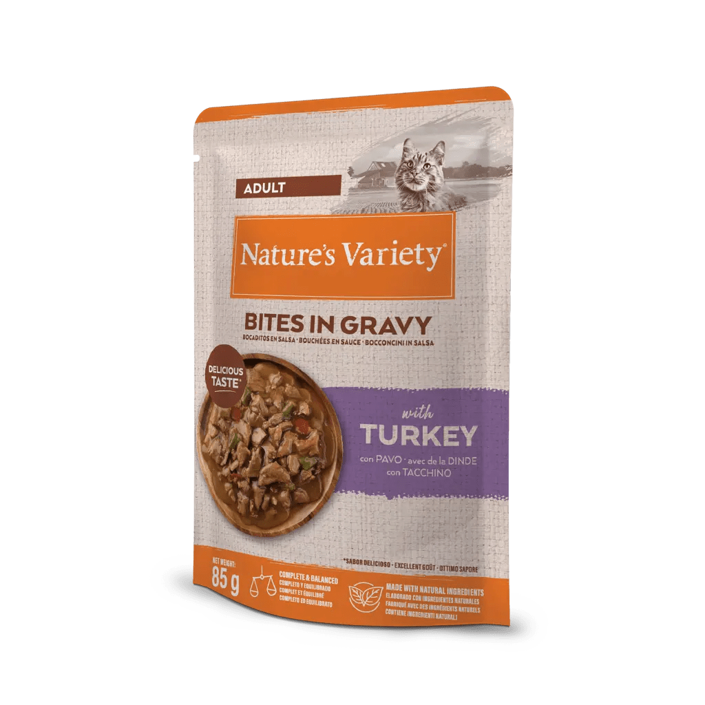 Nature's Variety Bocaditos en Salsa 85 g Comida Húmeda para Gatos al mejor precio -todoastorenimal.com