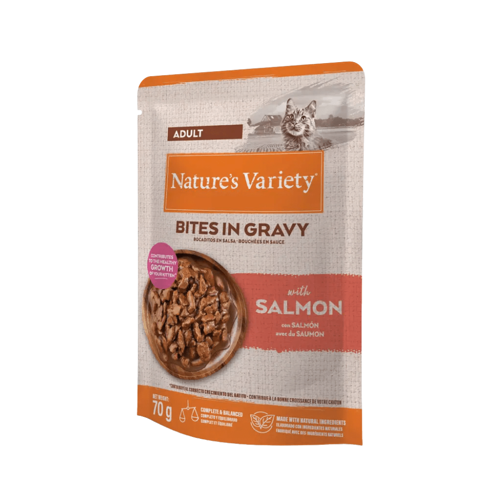 Nature's Variety Bocaditos en Salsa 85 g Comida Húmeda para Gatos al mejor precio -todoastorenimal.com